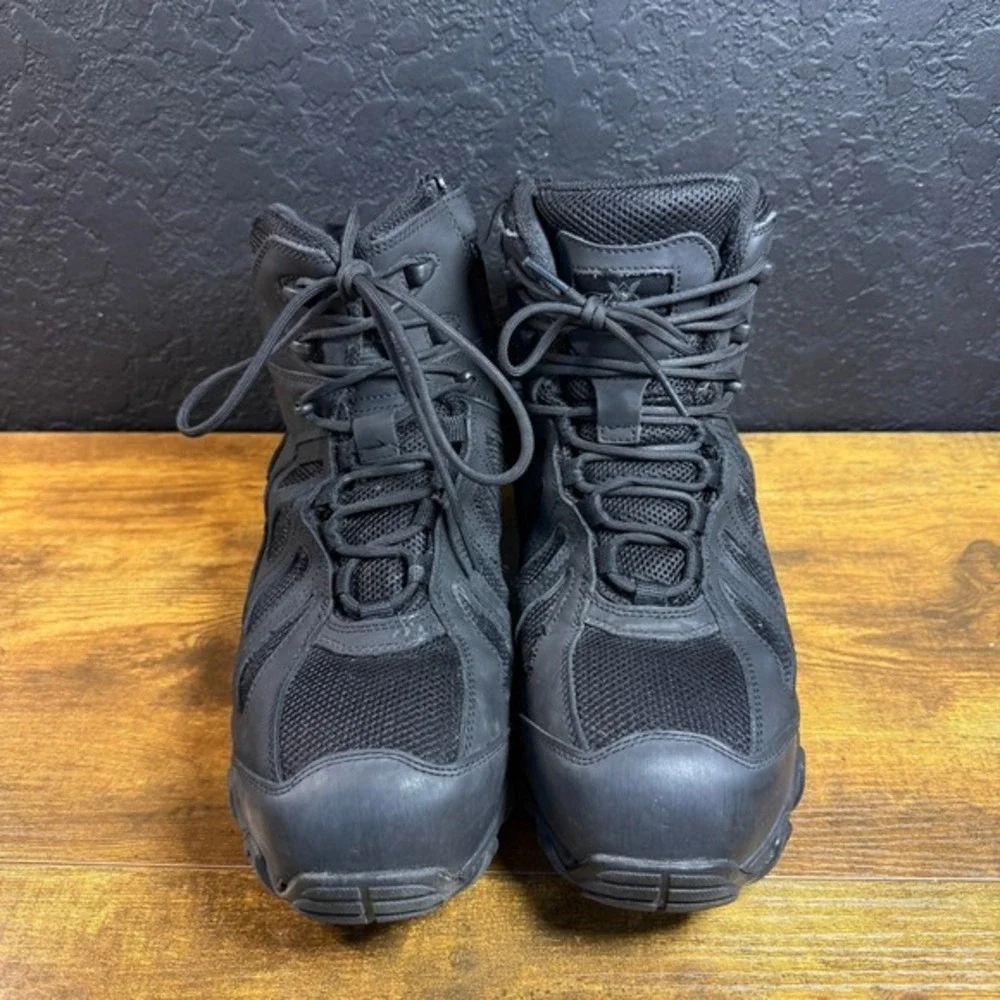 Thorogood VGS 300 804-6290 Black‎ Leather Mesh Tactical Boots Mens 10.5W